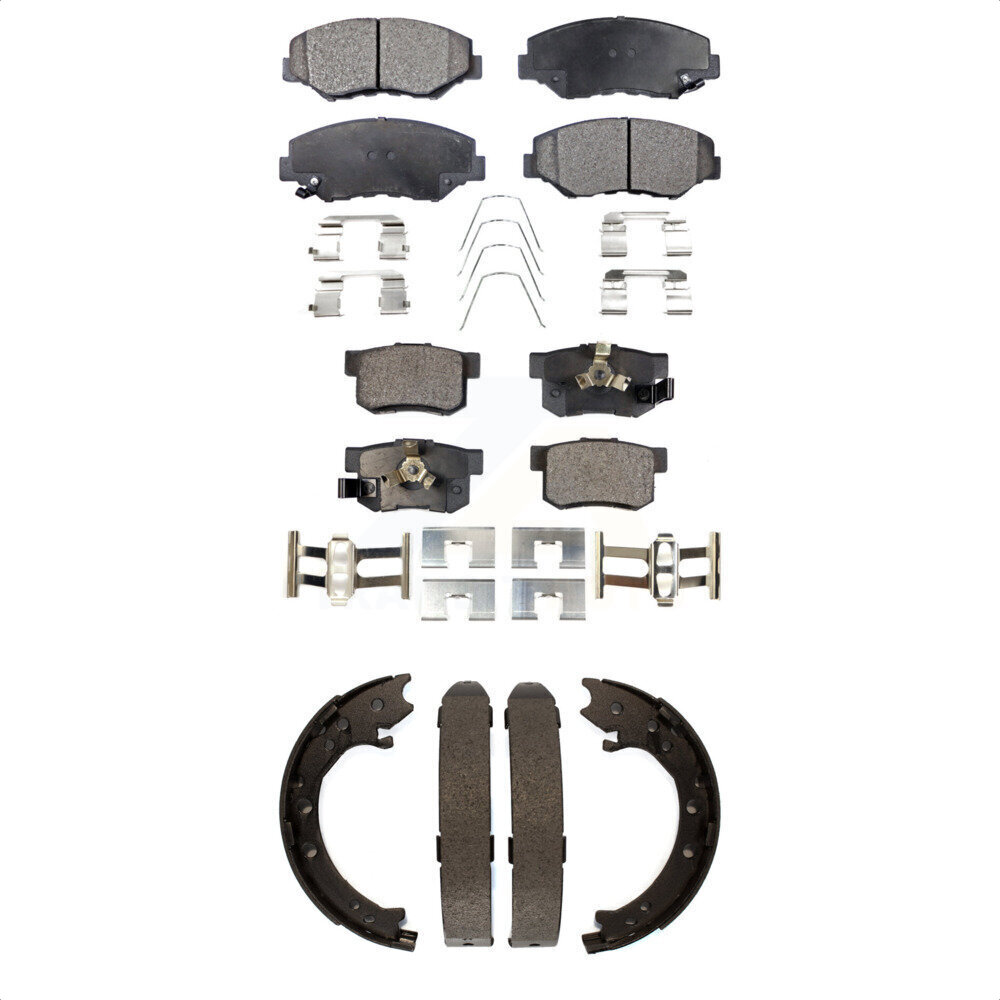 Transit Auto - KFN-100576 - Front and Rear Disc Brake Pad Kits