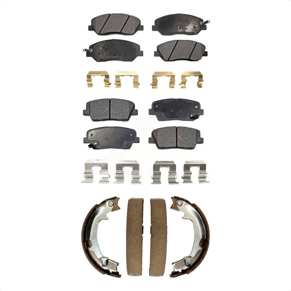 Transit Auto - KFN-100577 - Front and Rear Disc Brake Pad Kits