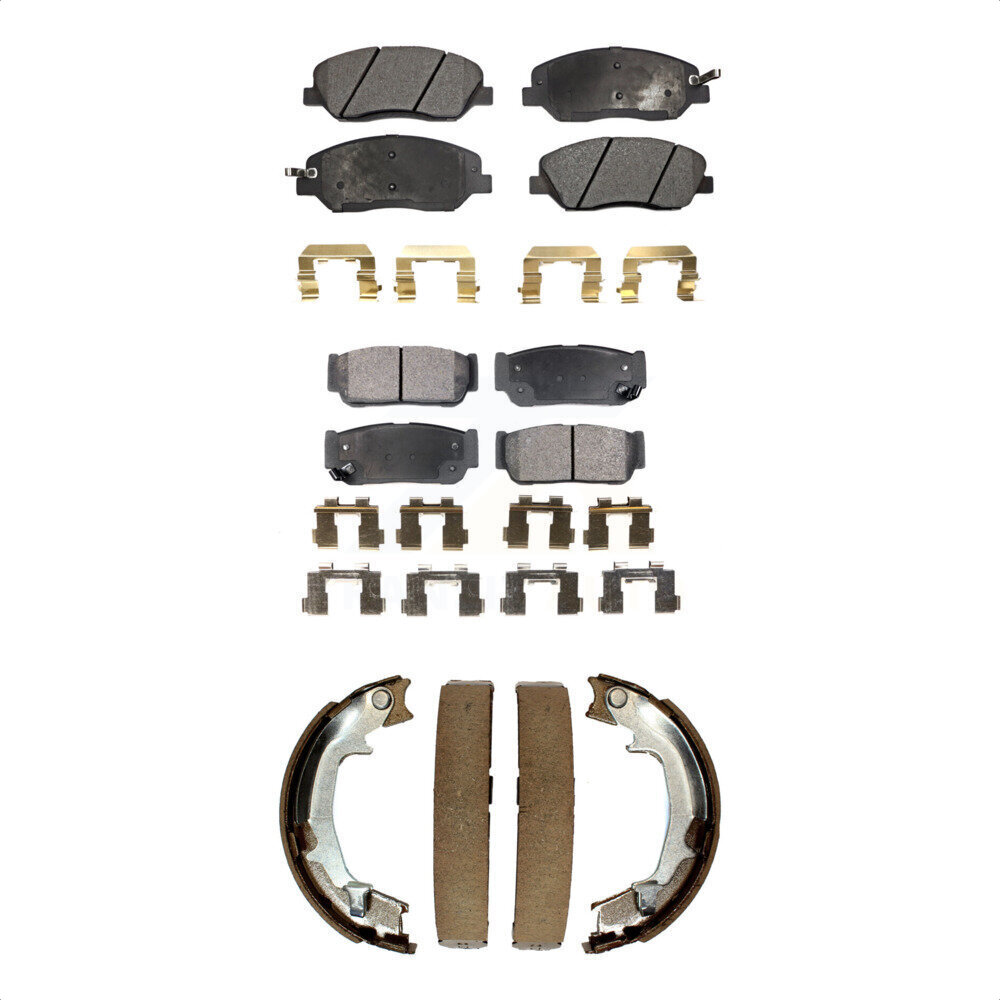 Transit Auto - KFN-100578 - Front and Rear Disc Brake Pad Kits