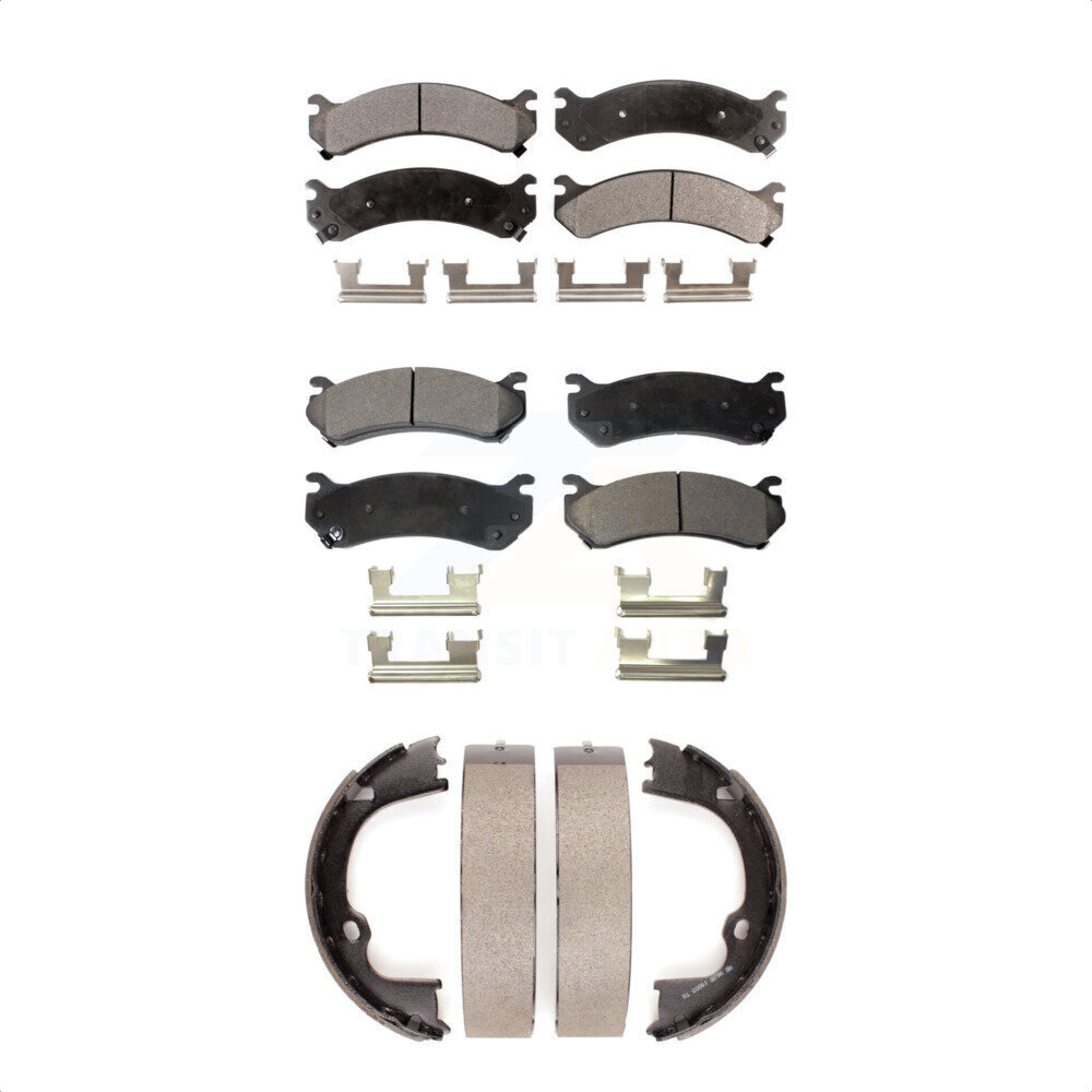 Transit Auto - KFN-100579 - Front and Rear Disc Brake Pad Kits
