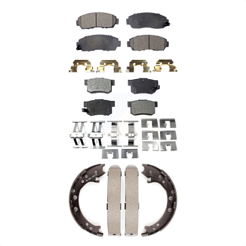 Transit Auto - KFN-100580 - Front and Rear Disc Brake Pad Kits