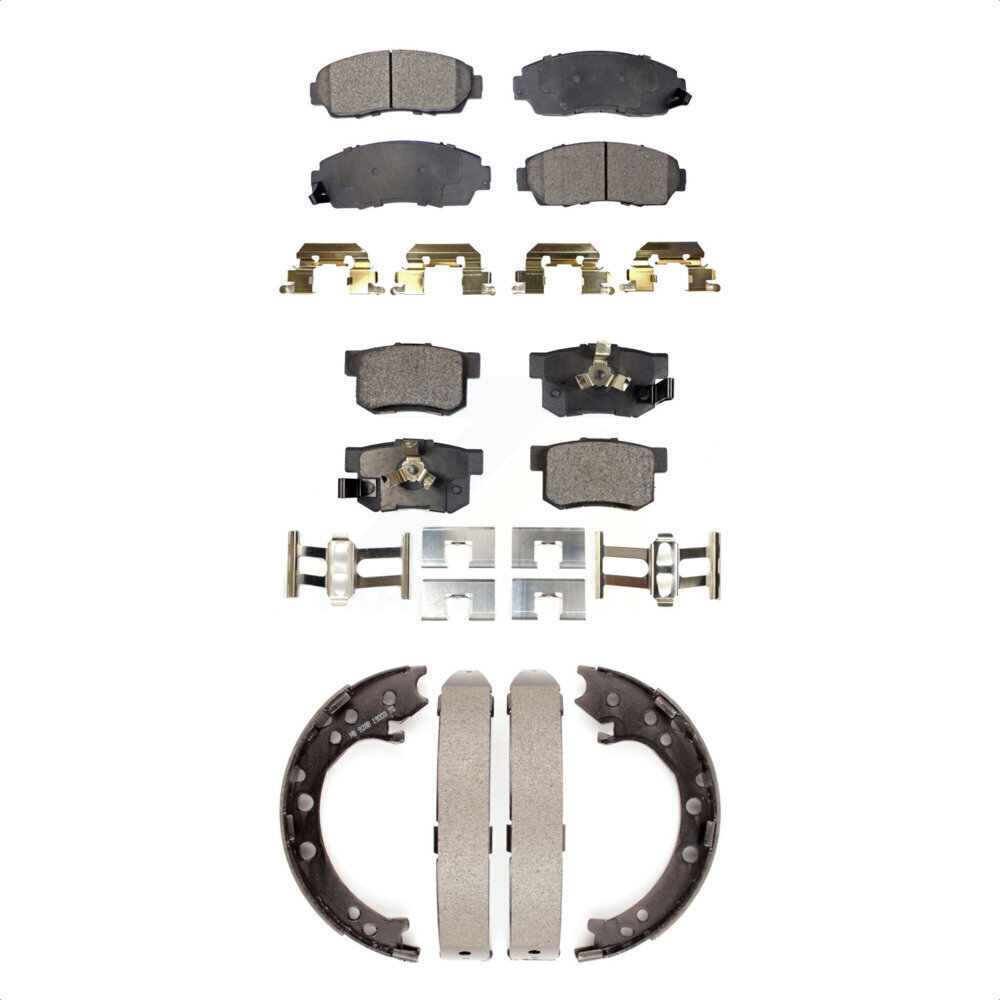Transit Auto - KFN-100581 - Front and Rear Disc Brake Pad Kits