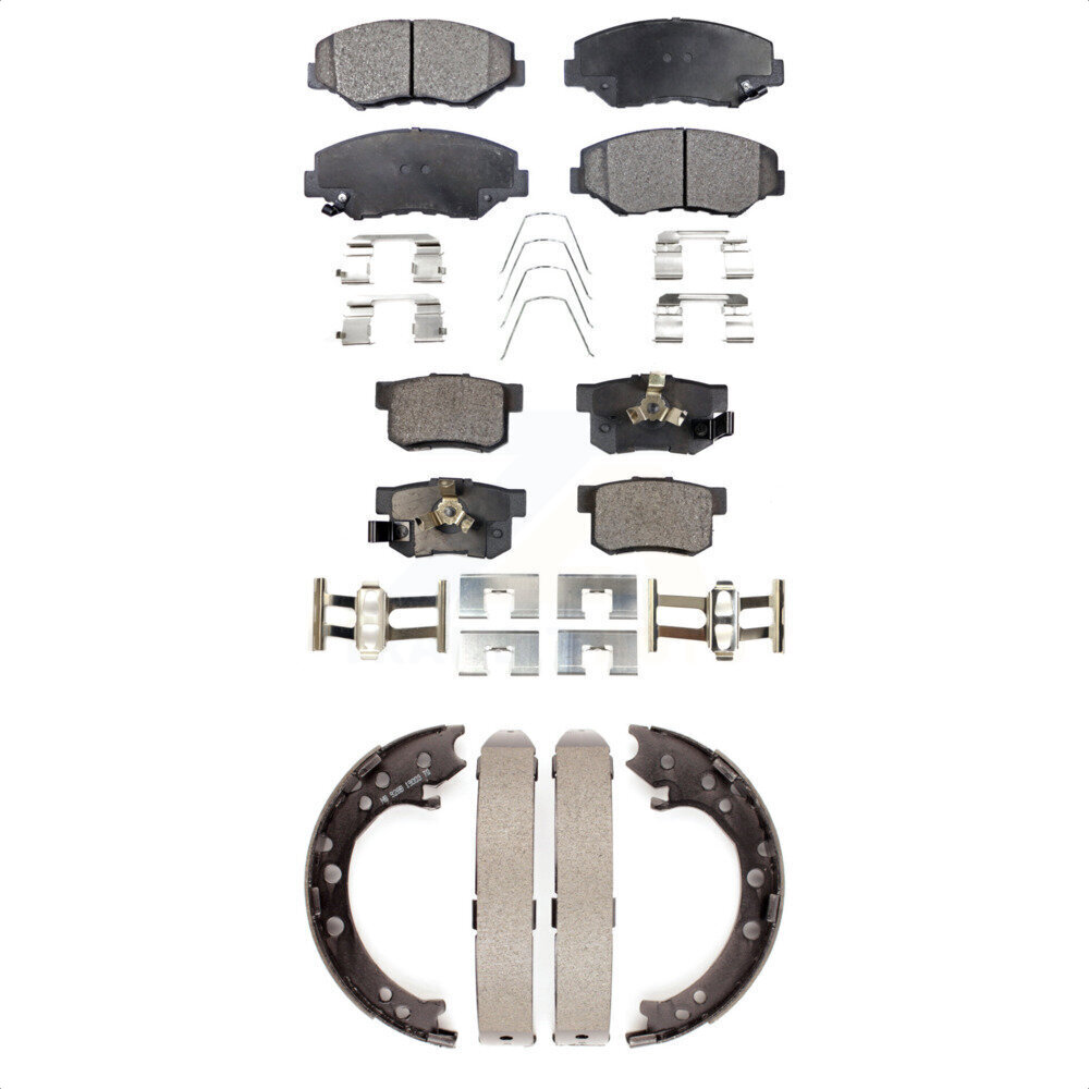 Transit Auto - KFN-100582 - Front and Rear Disc Brake Pad Kits