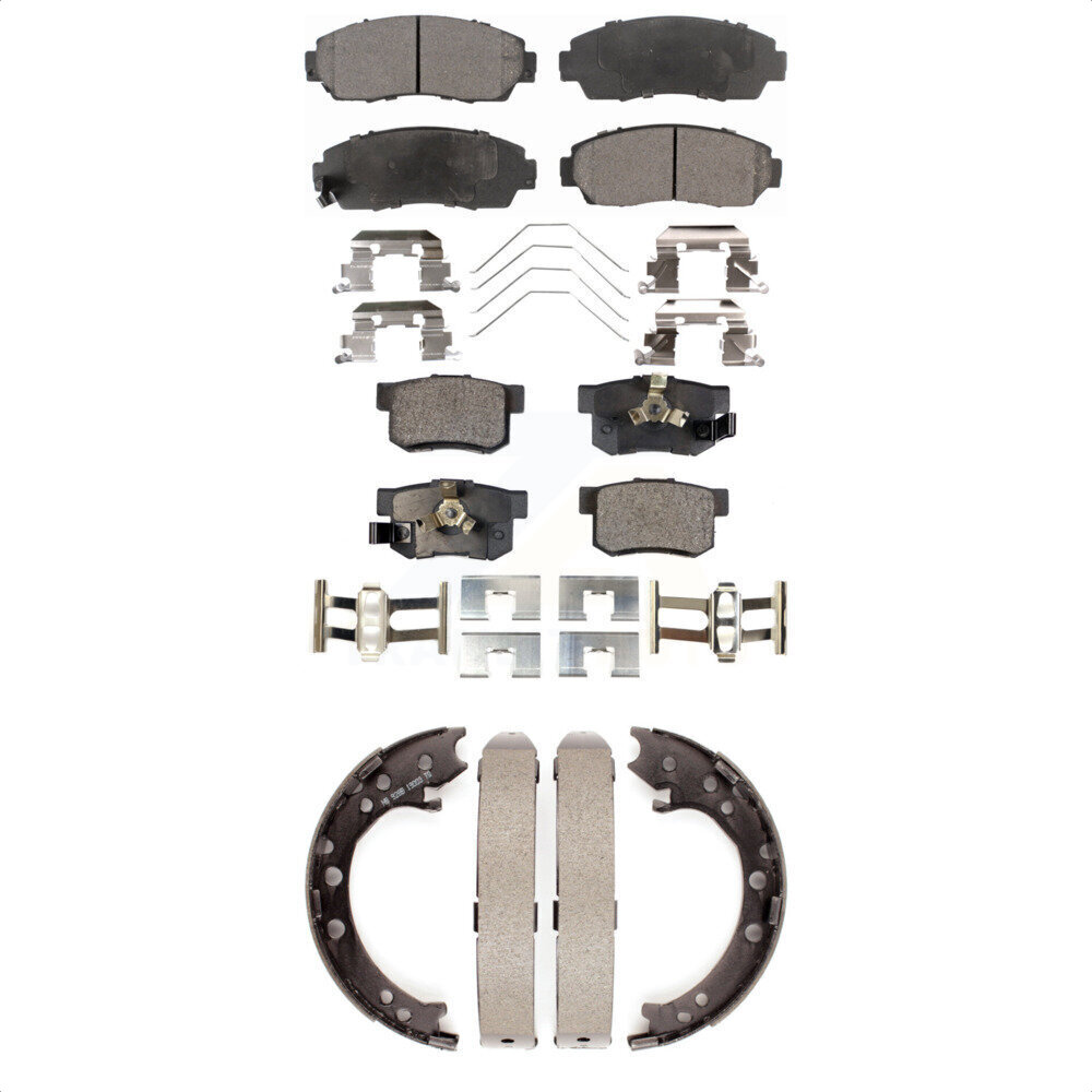 Transit Auto - KFN-100583 - Front and Rear Disc Brake Pad Kits