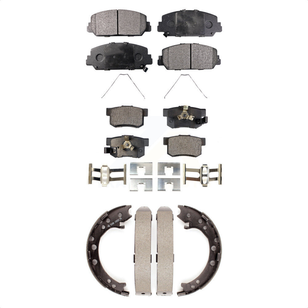 Transit Auto - KFN-100584 - Front and Rear Disc Brake Pad Kits