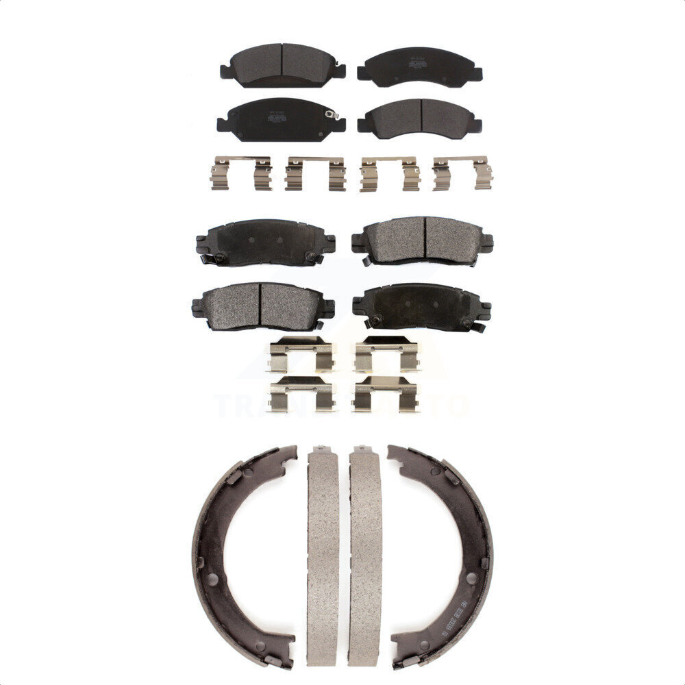Transit Auto - KFN-100590 - Front and Rear Disc Brake Pad Kits