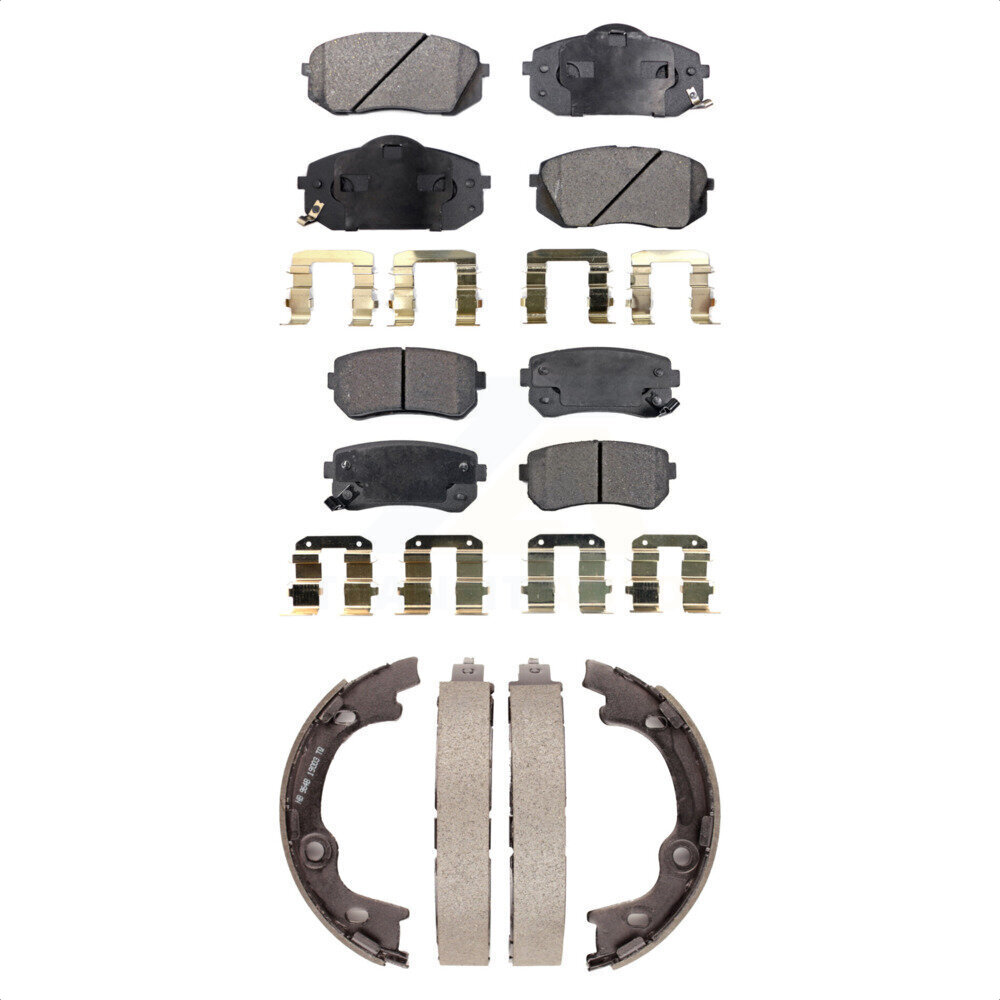Transit Auto - KFN-100594 - Front and Rear Disc Brake Pad Kits
