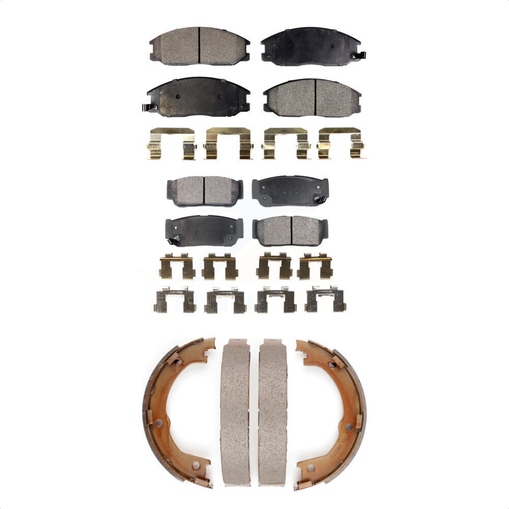 Transit Auto - KFN-100597 - Front and Rear Disc Brake Pad Kits