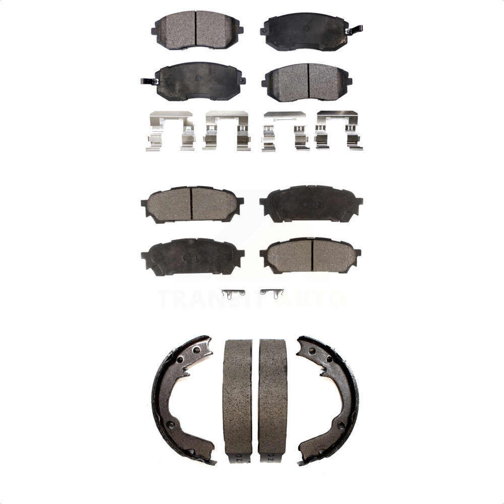 Transit Auto - KFN-100600 - Front and Rear Disc Brake Pad Kits