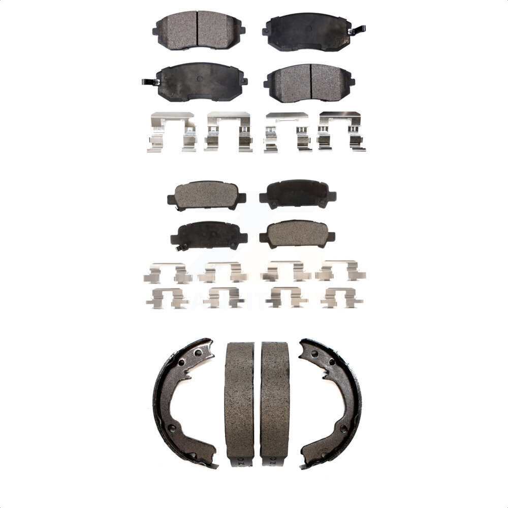 Transit Auto - KFN-100602 - Front and Rear Disc Brake Pad Kits