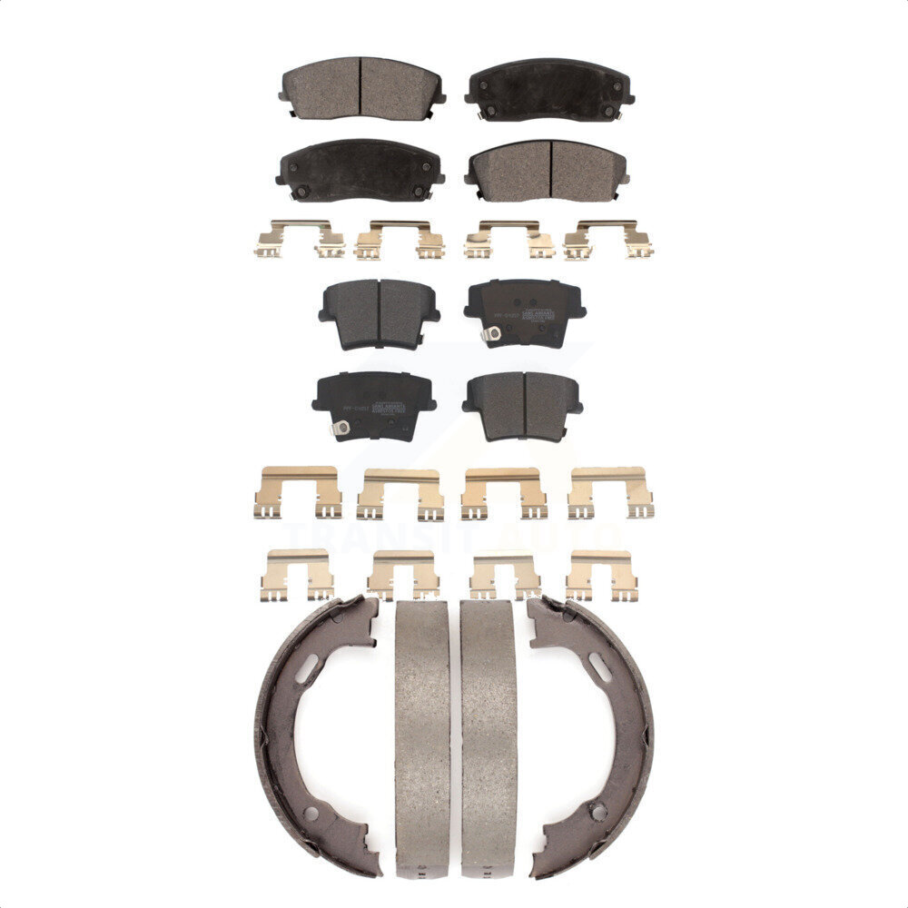 Transit Auto - KFN-100604 - Front and Rear Disc Brake Pad Kits