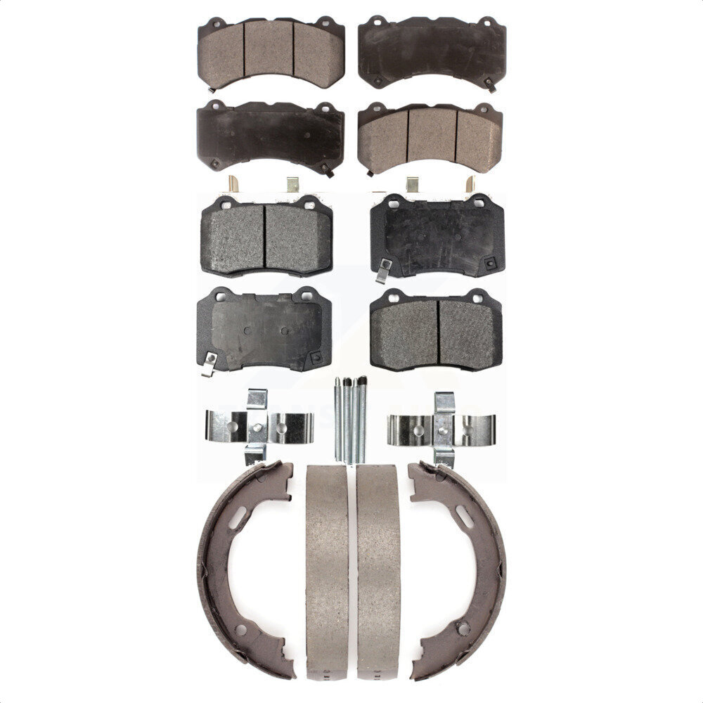 Transit Auto - KFN-100608 - Front and Rear Disc Brake Pad Kits