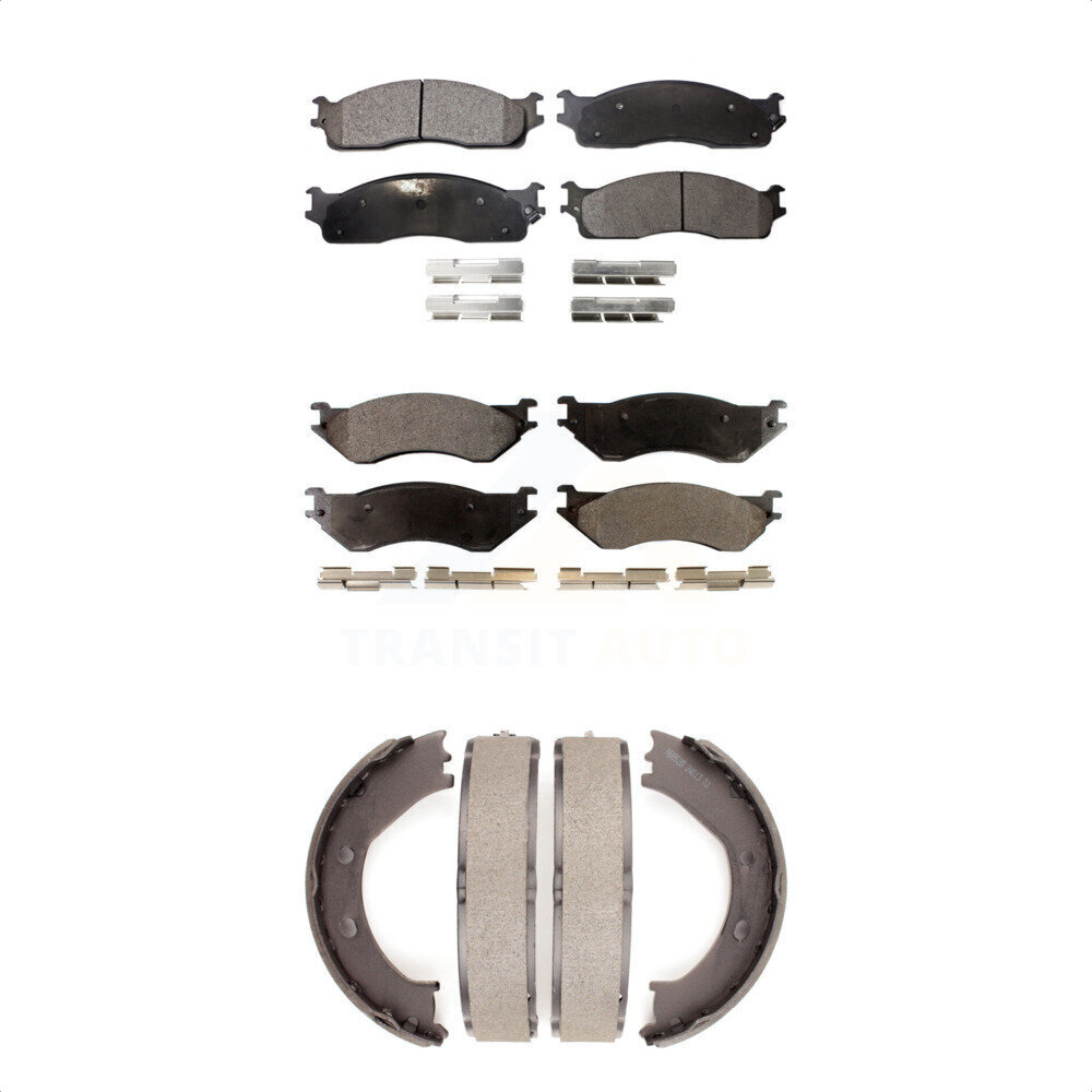 Transit Auto - KFN-100611 - Front and Rear Disc Brake Pad Kits