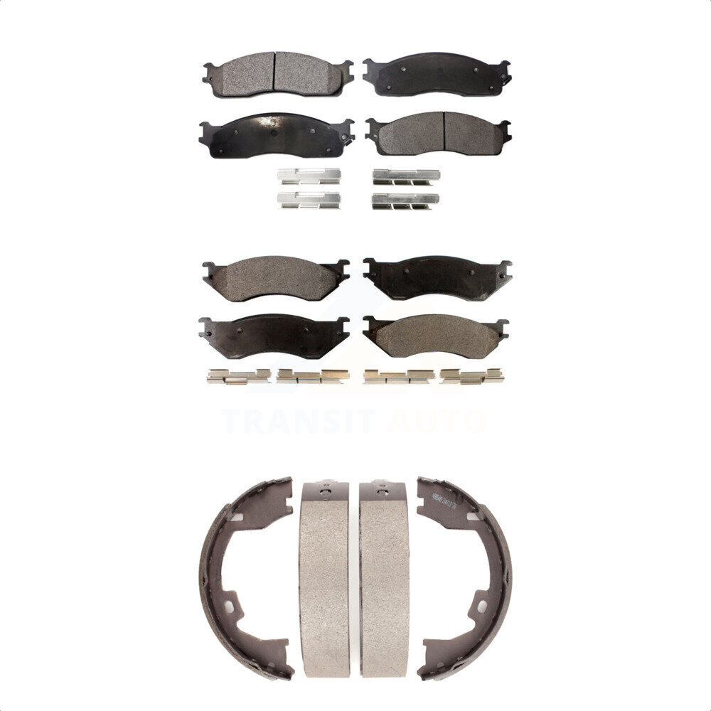 Transit Auto - KFN-100613 - Front and Rear Disc Brake Pad Kits