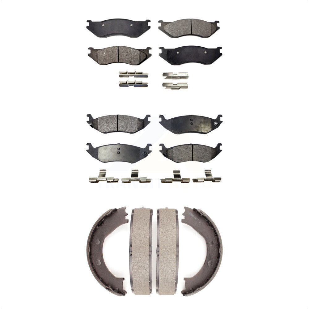 Transit Auto - KFN-100614 - Front and Rear Disc Brake Pad Kits