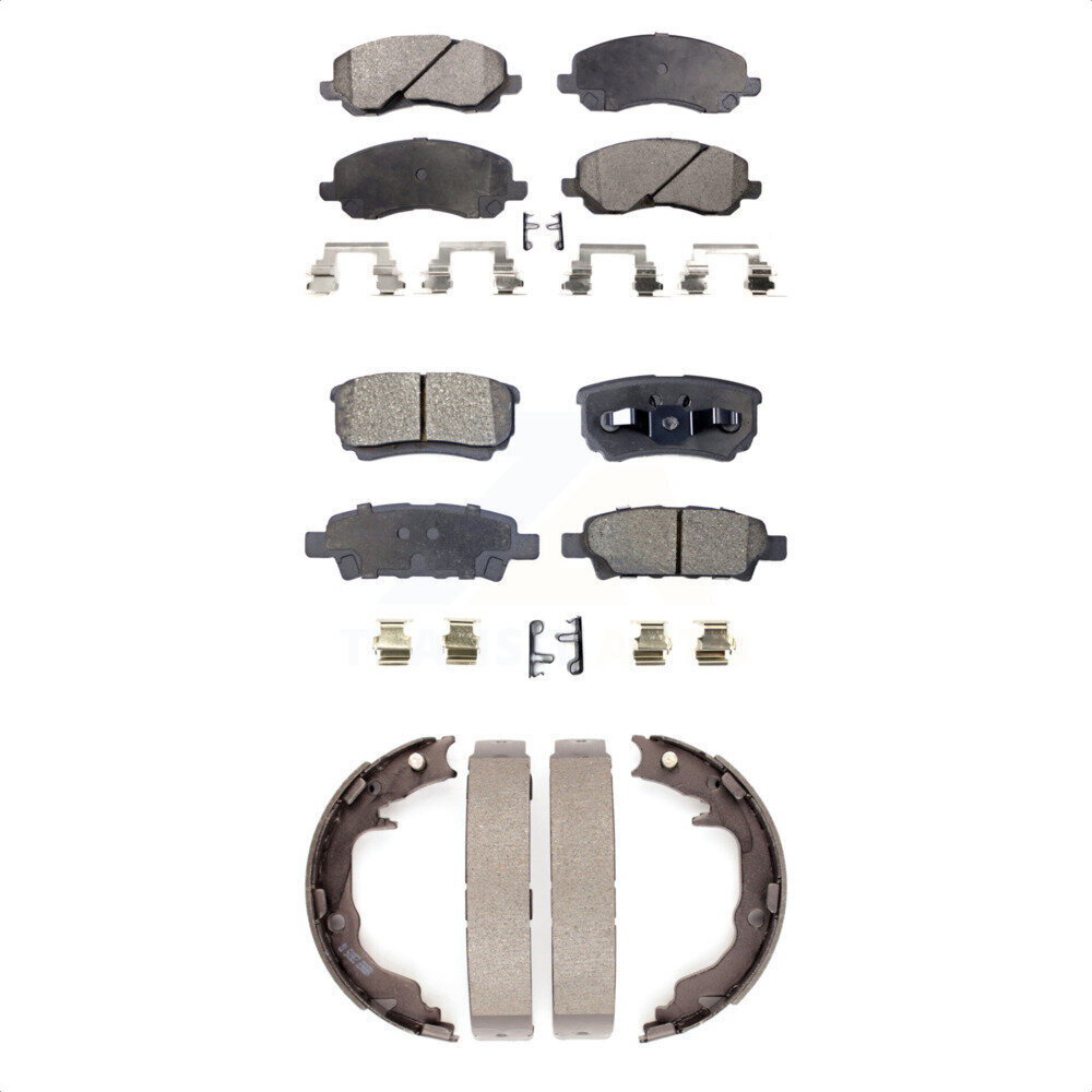 Transit Auto - KFN-100615 - Front and Rear Disc Brake Pad Kits