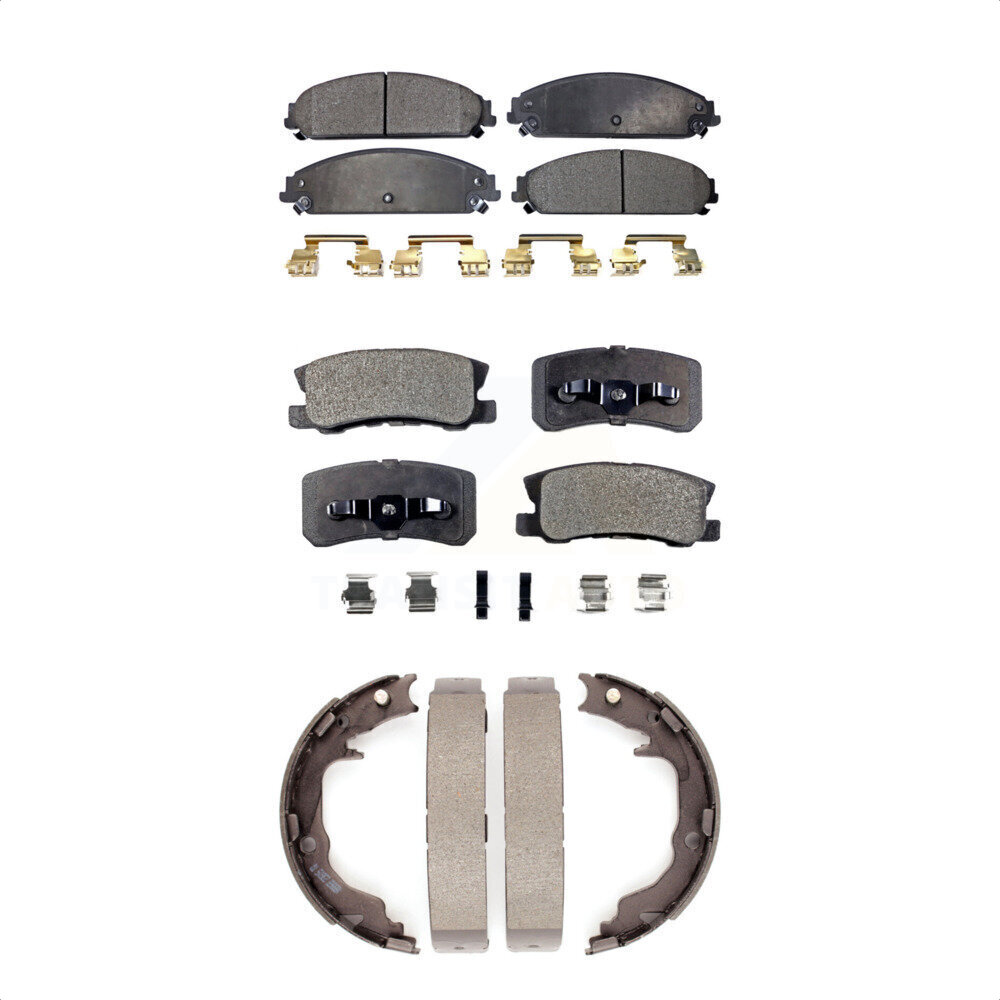 Transit Auto - KFN-100618 - Front and Rear Disc Brake Pad Kits