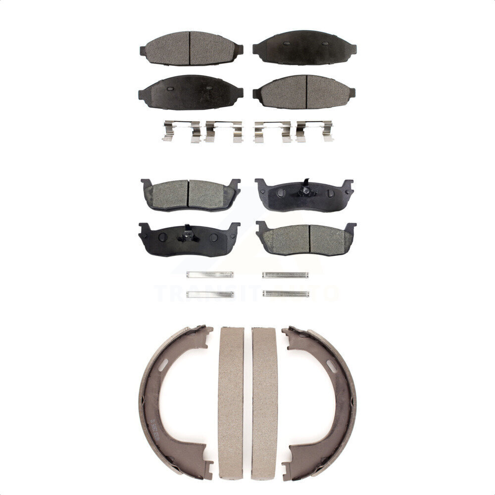 Transit Auto - KFN-100623 - Front and Rear Disc Brake Pad Kits