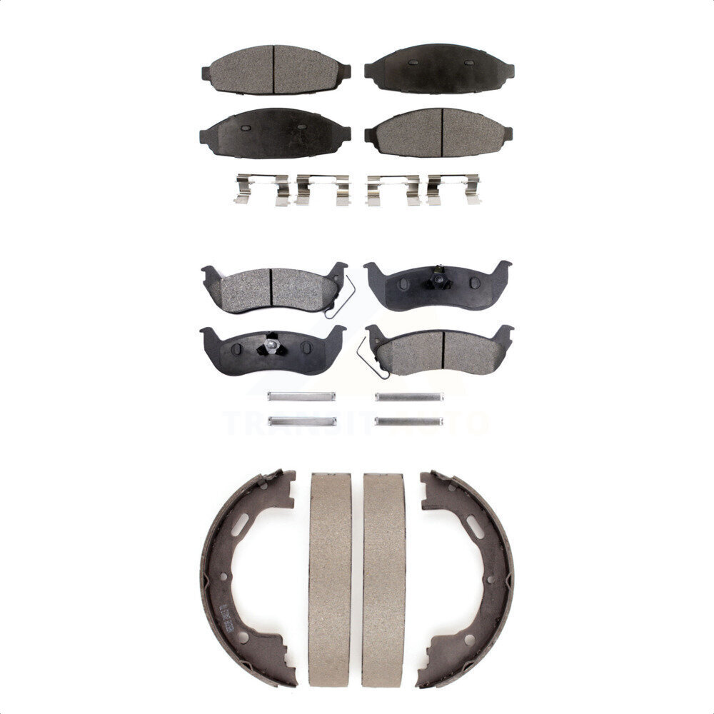 Transit Auto - KFN-100624 - Front and Rear Disc Brake Pad Kits