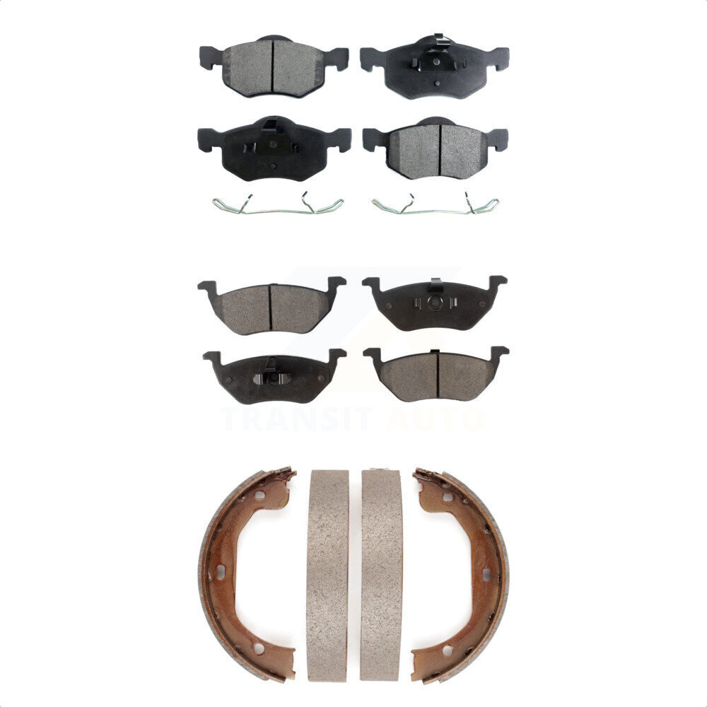 Transit Auto - KFN-100632 - Front and Rear Disc Brake Pad Kits