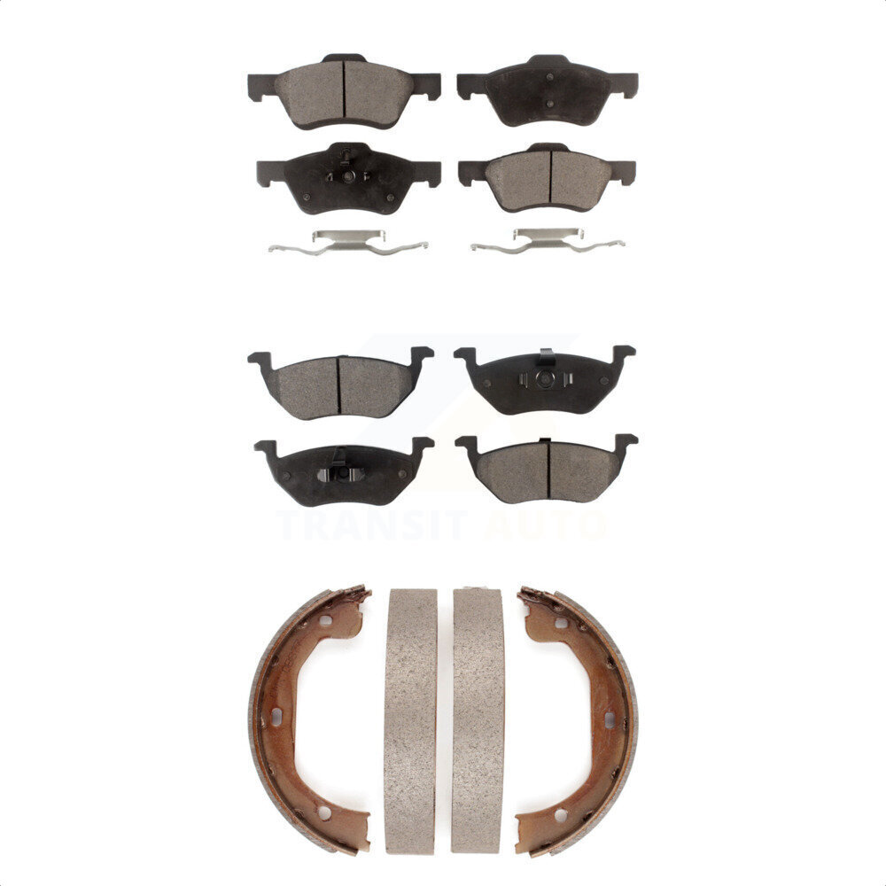 Transit Auto - KFN-100633 - Front and Rear Disc Brake Pad Kits