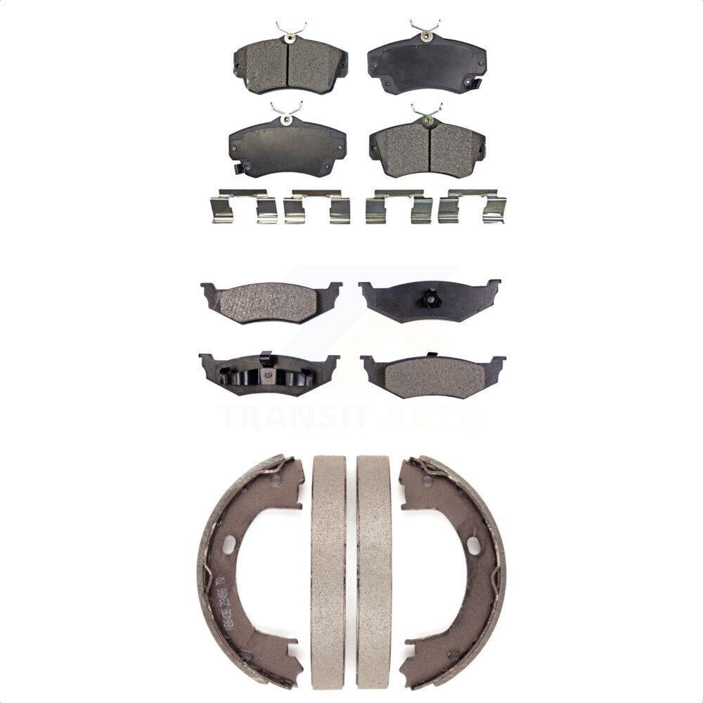Transit Auto - KFN-100642 - Front and Rear Disc Brake Pad Kits
