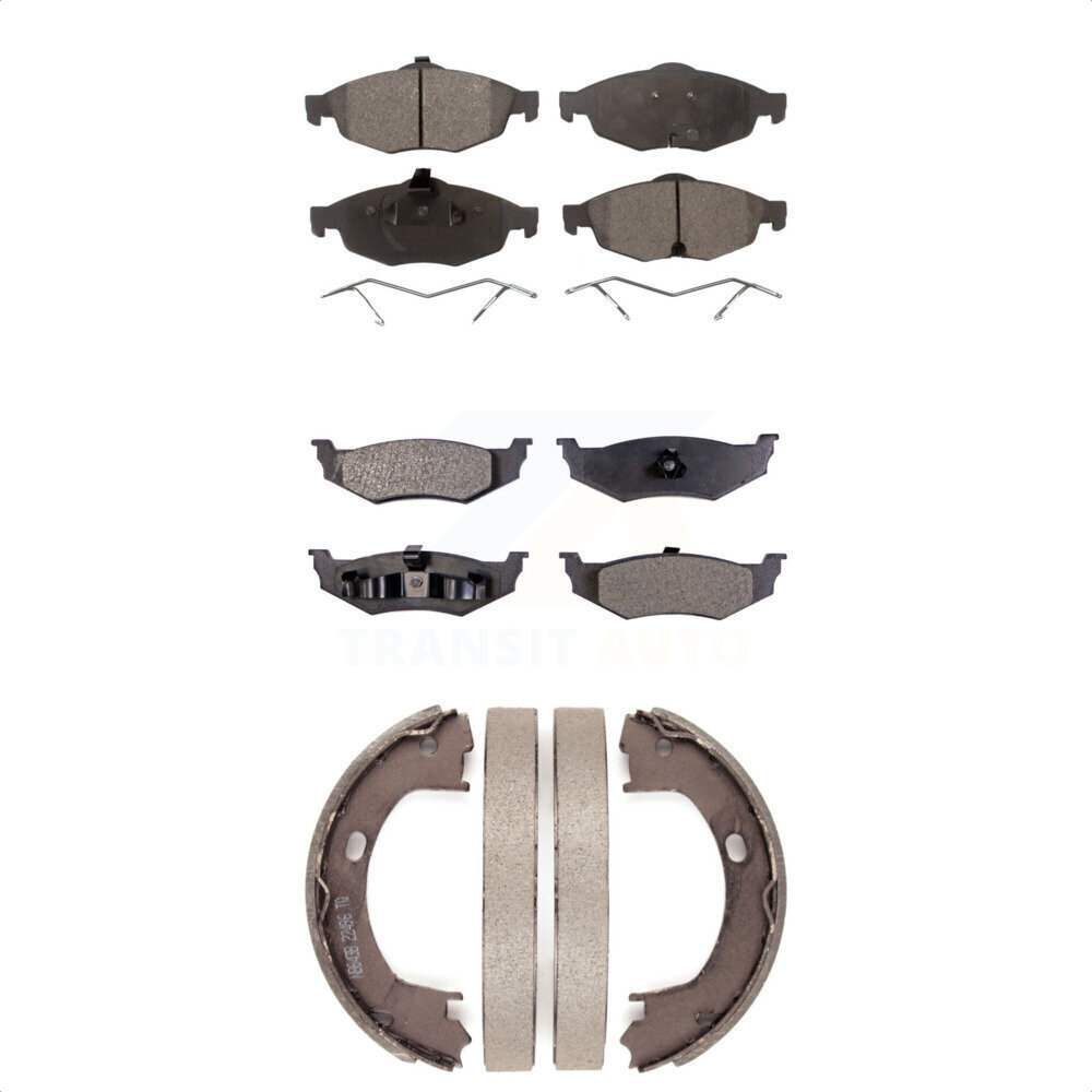Transit Auto - KFN-100644 - Front and Rear Disc Brake Pad Kits