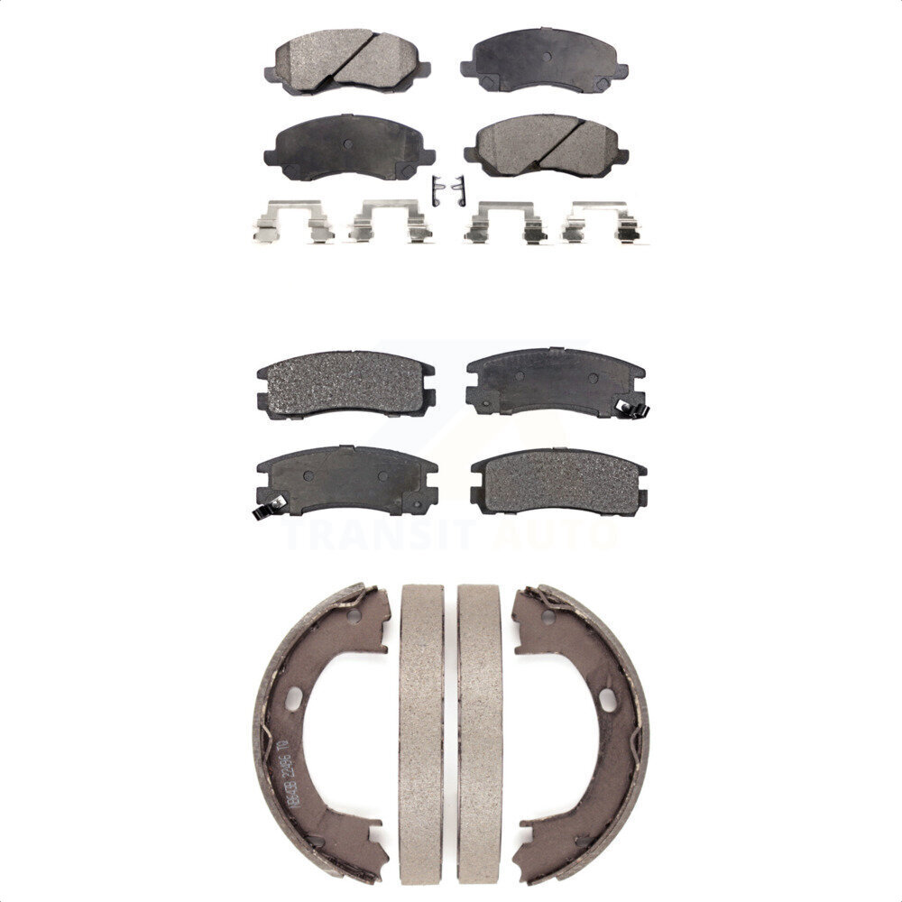 Transit Auto - KFN-100646 - Front and Rear Disc Brake Pad Kits