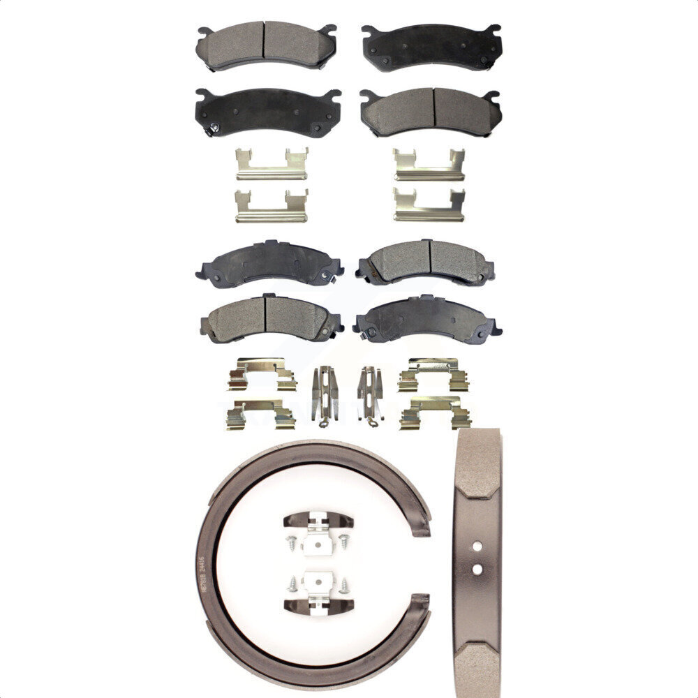 Transit Auto - KFN-100648 - Front and Rear Disc Brake Pad Kits