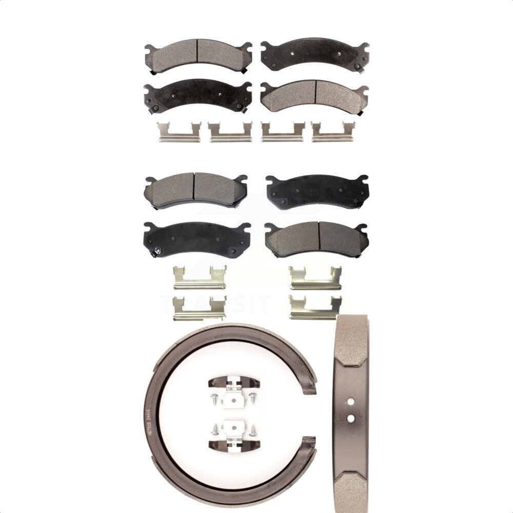 Transit Auto - KFN-100652 - Front and Rear Disc Brake Pad Kits