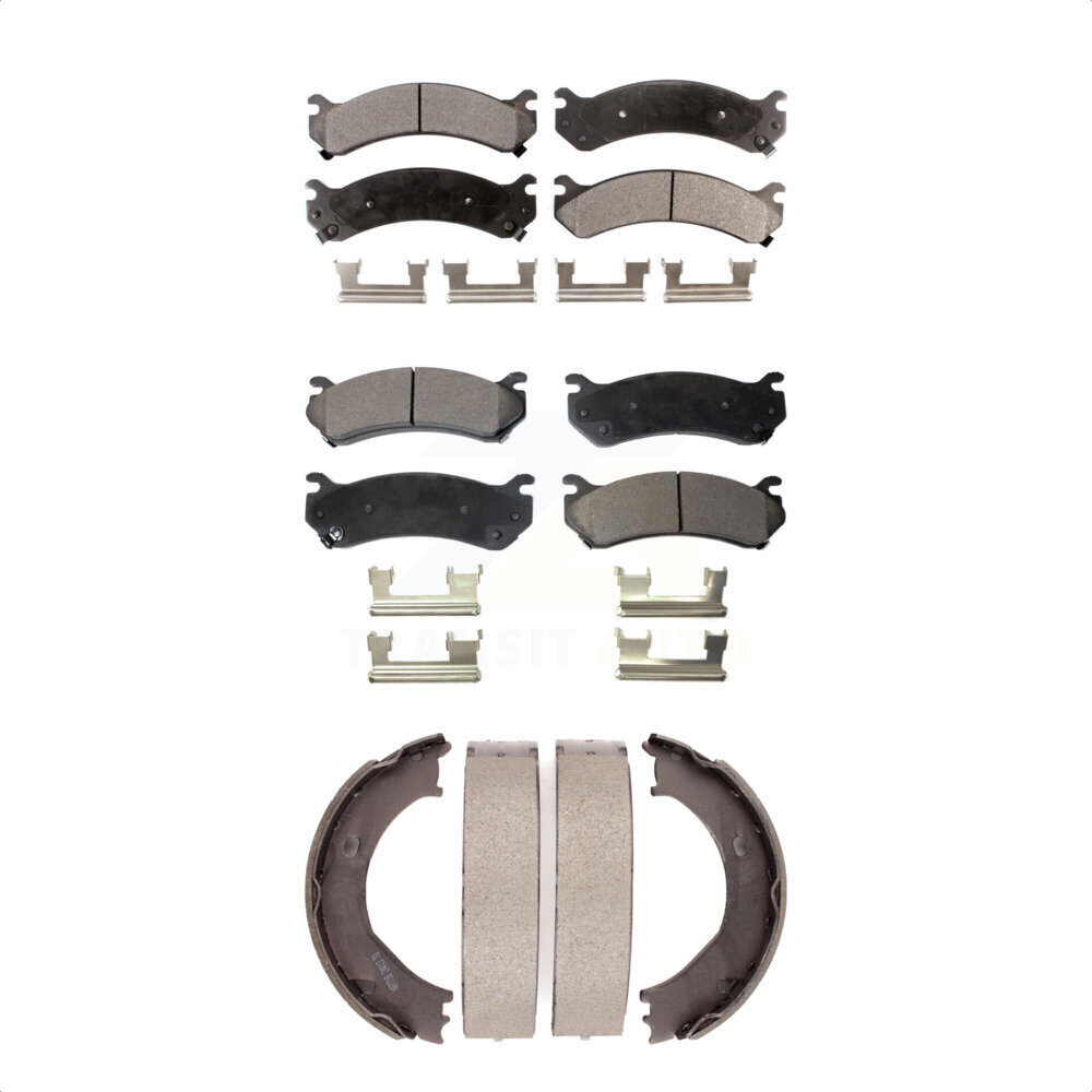 Transit Auto - KFN-100653 - Front and Rear Disc Brake Pad Kits