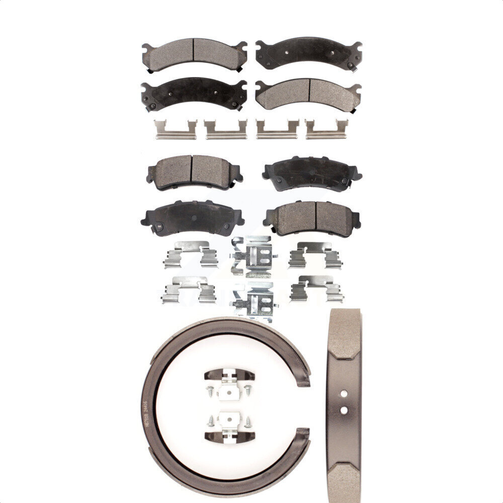 Transit Auto - KFN-100655 - Front and Rear Disc Brake Pad Kits