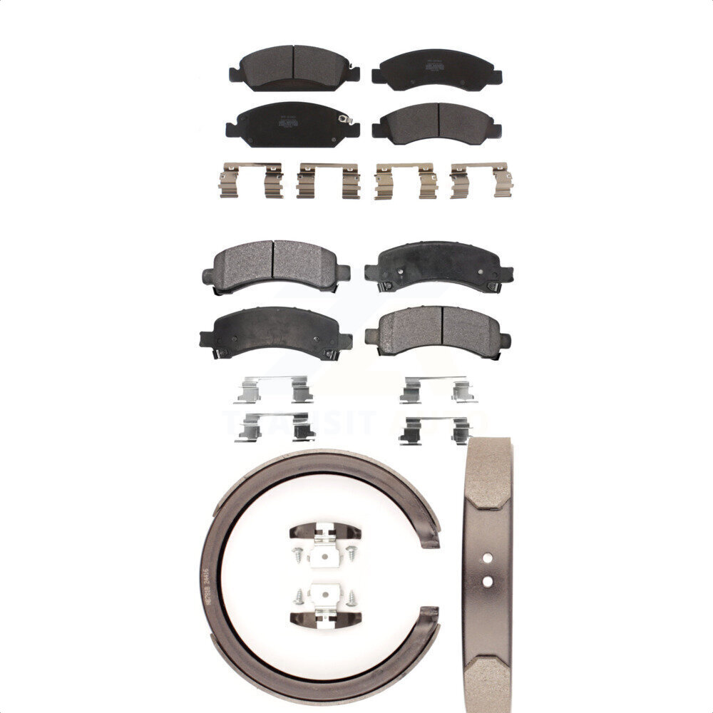 Transit Auto - KFN-100659 - Front and Rear Disc Brake Pad Kits
