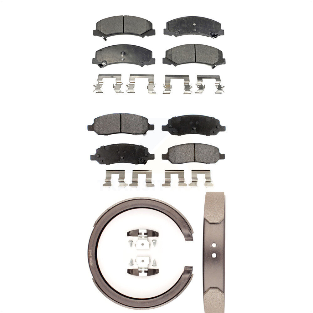 Transit Auto - KFN-100660 - Front and Rear Disc Brake Pad Kits