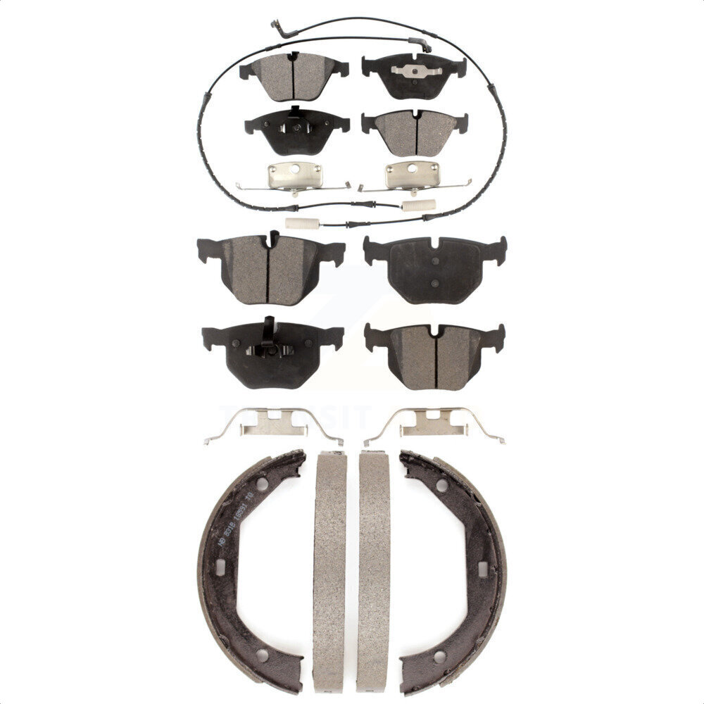 Transit Auto - KFN-100670 - Front and Rear Disc Brake Pad Kits