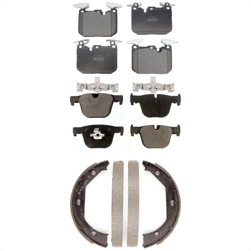 Transit Auto - KFN-100677 - Front and Rear Disc Brake Pad Kits