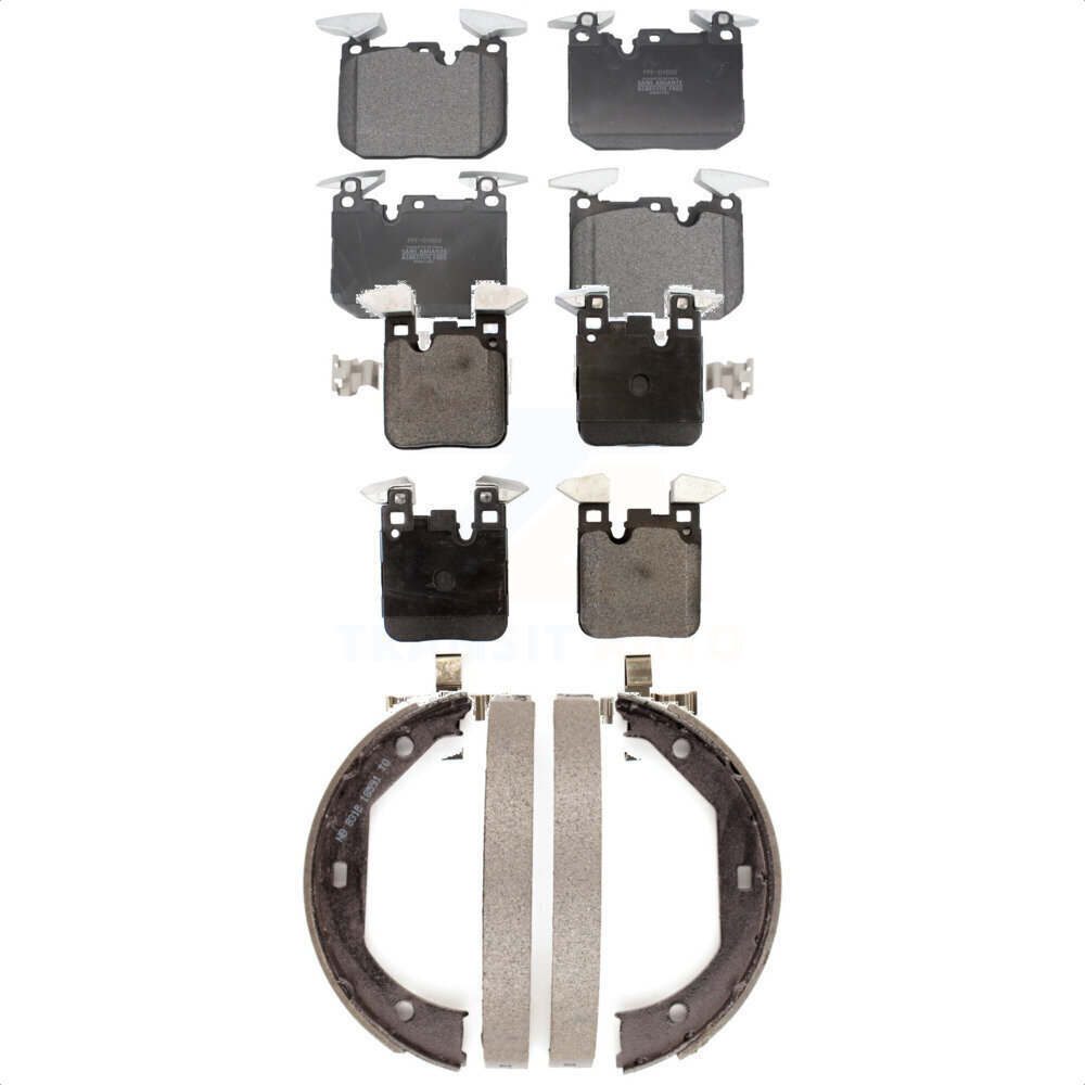Transit Auto - KFN-100678 - Front and Rear Disc Brake Pad Kits