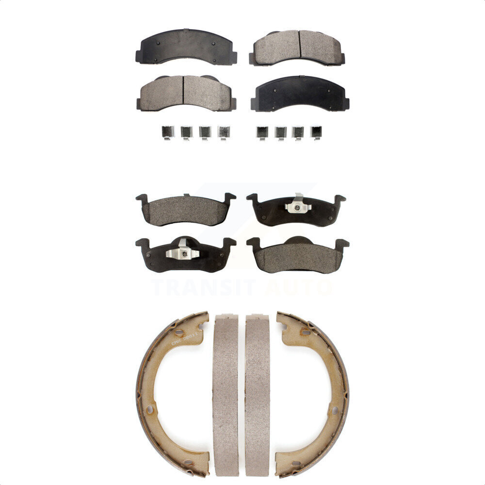 Transit Auto - KFN-100684 - Front and Rear Disc Brake Pad Kits