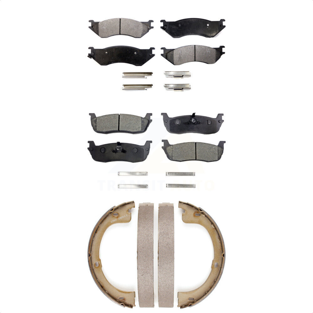 Transit Auto - KFN-100687 - Front and Rear Disc Brake Pad Kits