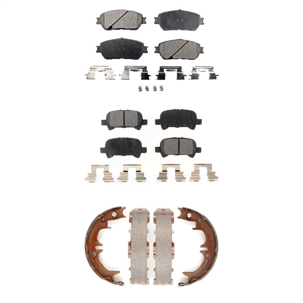Transit Auto - KFN-100694 - Front and Rear Disc Brake Pad Kits