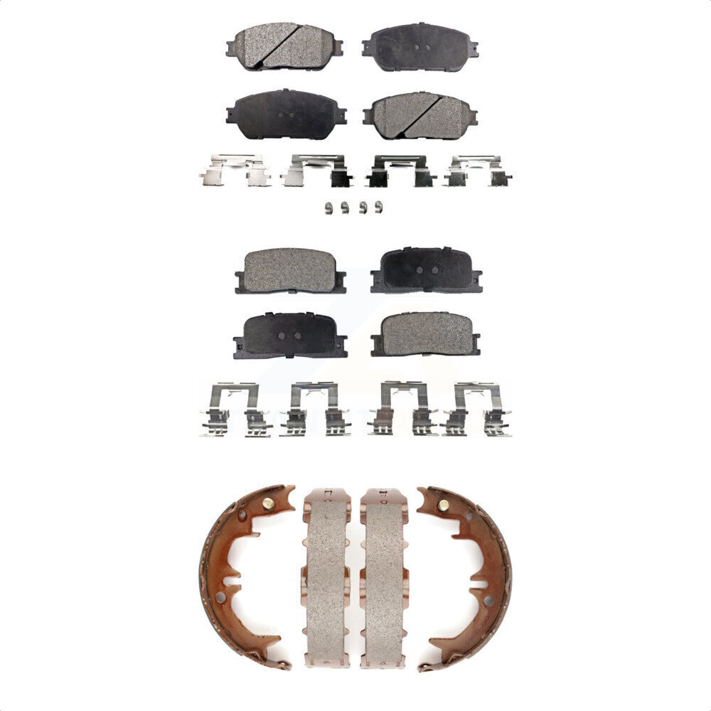 Transit Auto - KFN-100696 - Front and Rear Disc Brake Pad Kits