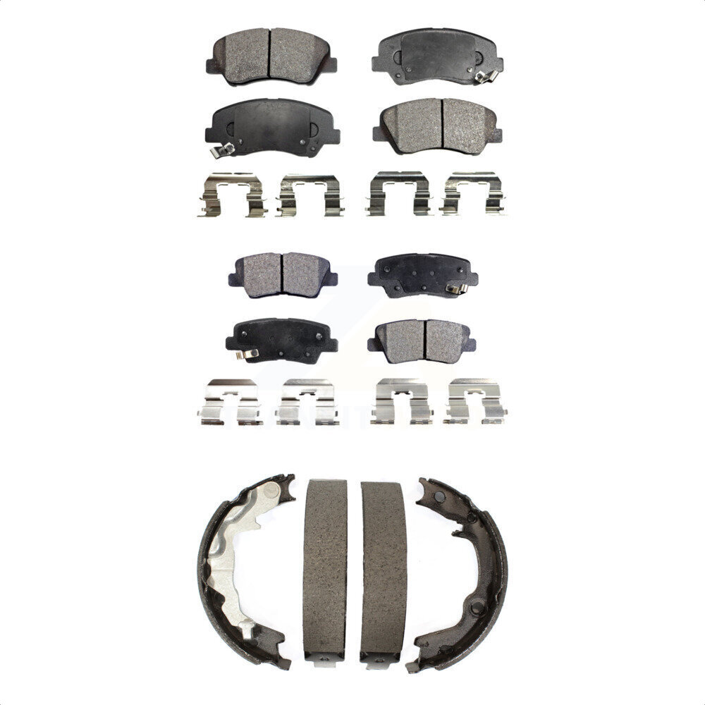 Transit Auto - KFN-100698 - Front and Rear Disc Brake Pad Kits