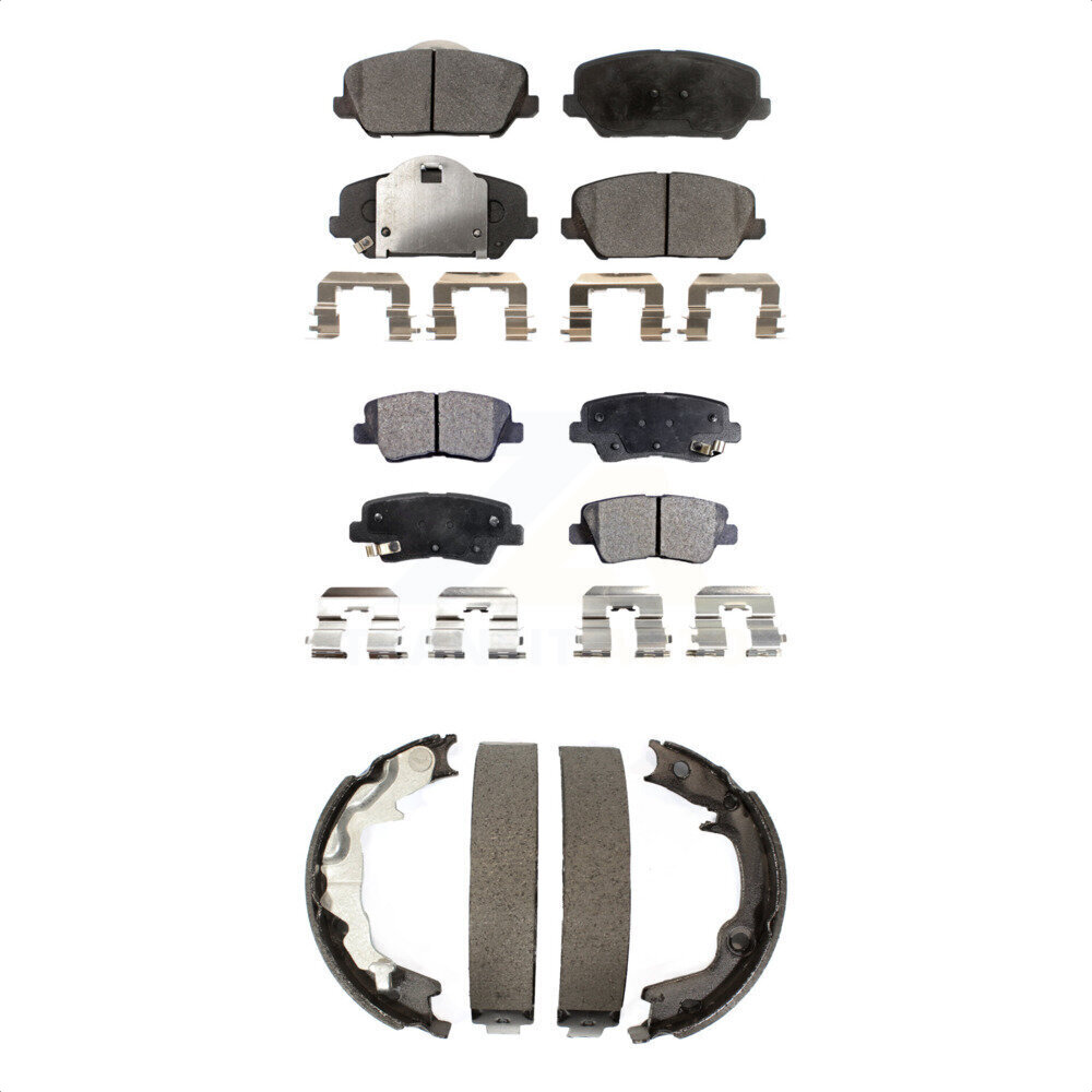 Transit Auto - KFN-100699 - Front and Rear Disc Brake Pad Kits