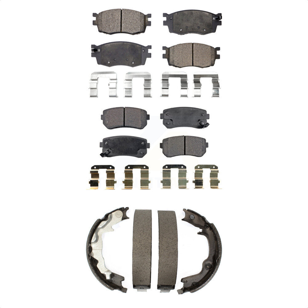 Transit Auto - KFN-100700 - Front and Rear Disc Brake Pad Kits