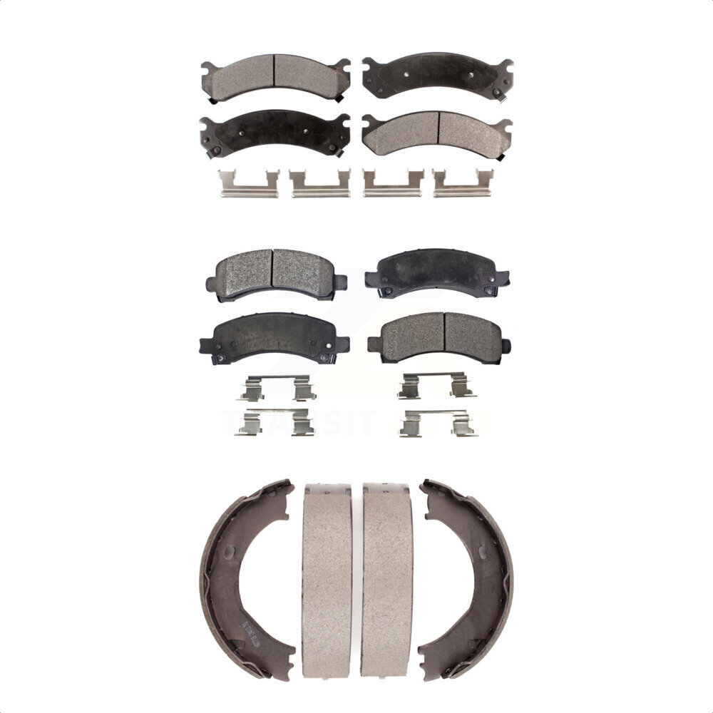 Transit Auto - KFN-100703 - Front and Rear Disc Brake Pad Kits