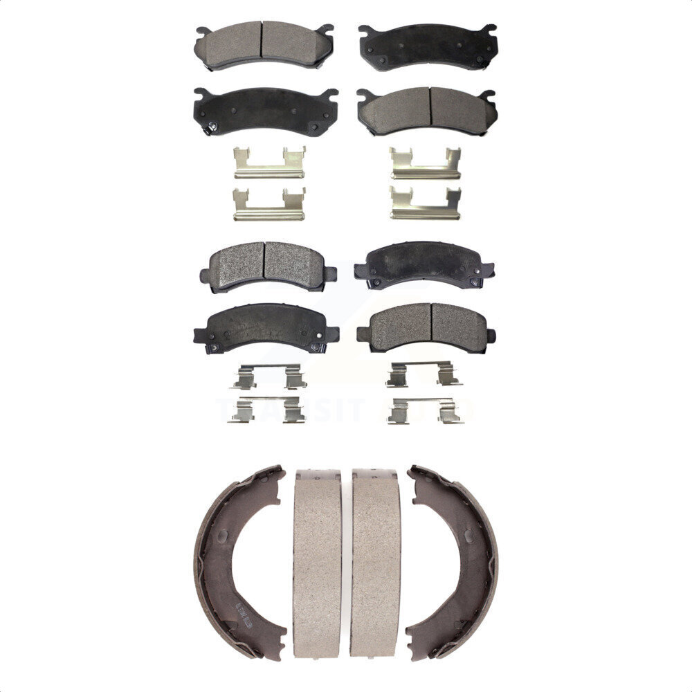 Transit Auto - KFN-100706 - Front and Rear Disc Brake Pad Kits