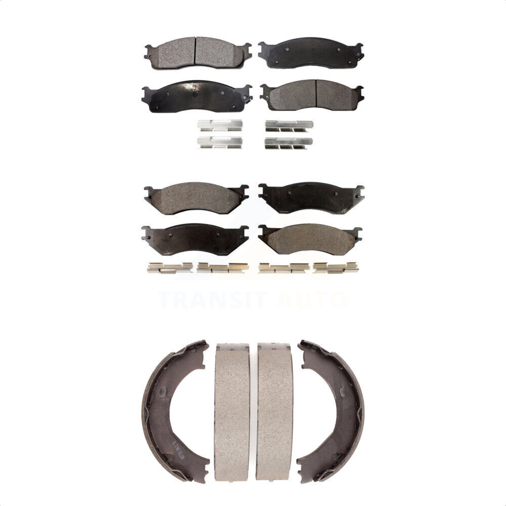 Transit Auto - KFN-100708 - Front and Rear Disc Brake Pad Kits