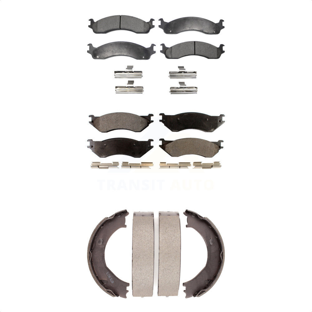 Transit Auto - KFN-100710 - Front and Rear Disc Brake Pad Kits
