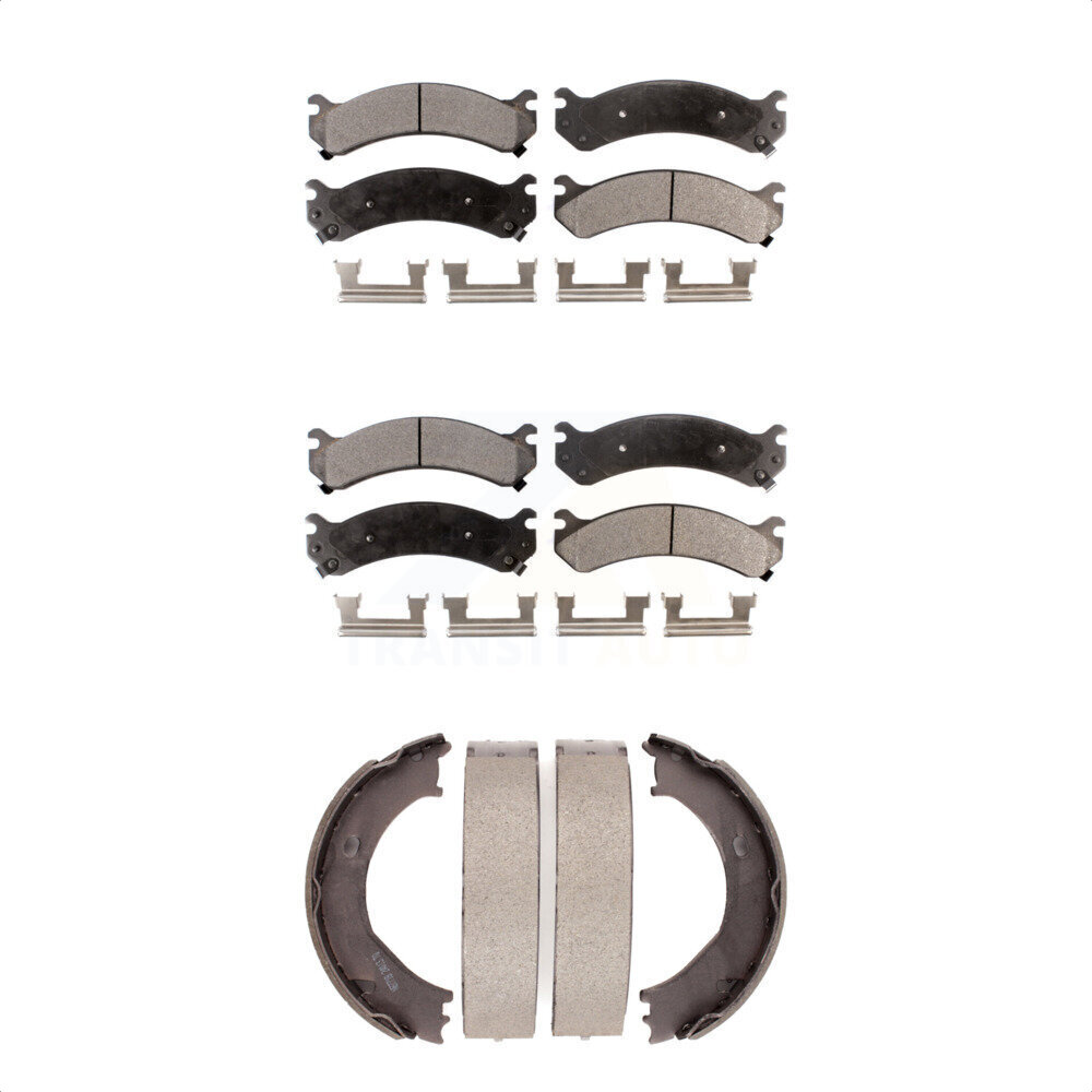 Transit Auto - KFN-100711 - Front and Rear Disc Brake Pad Kits