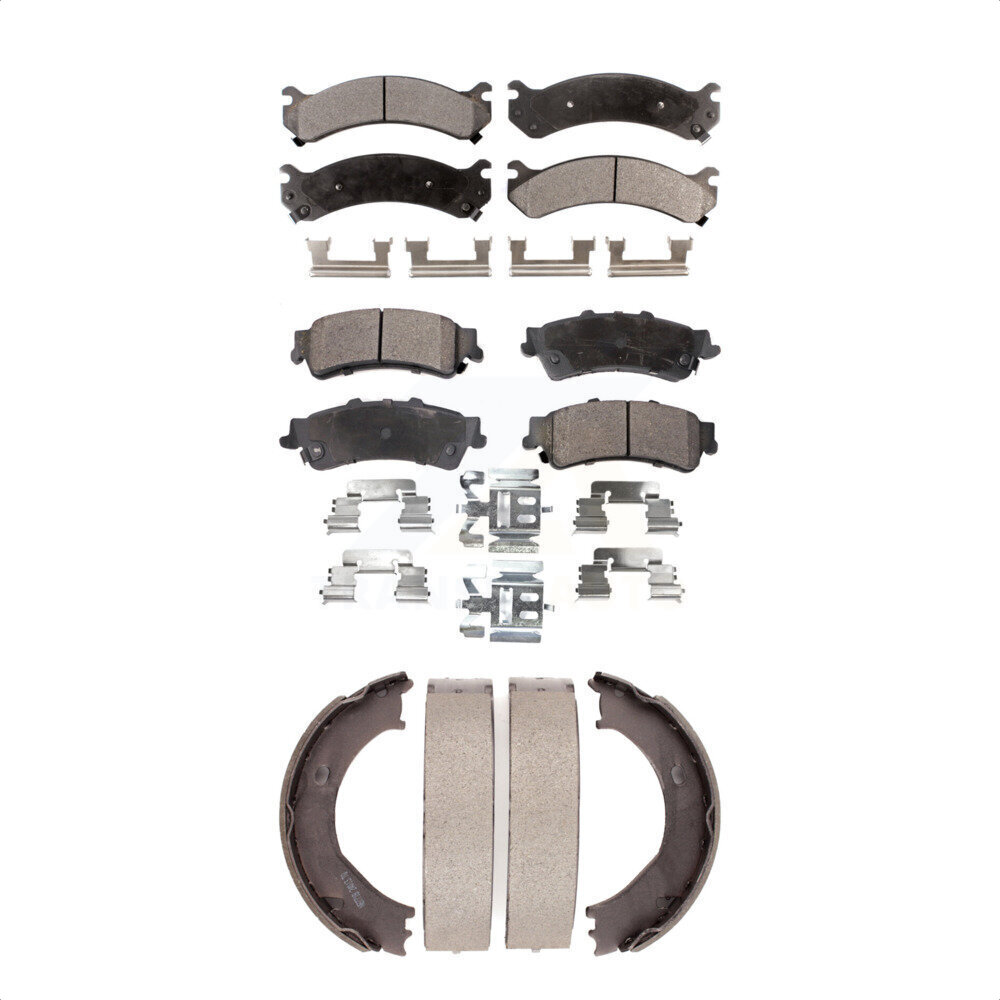 Transit Auto - KFN-100712 - Front and Rear Disc Brake Pad Kits